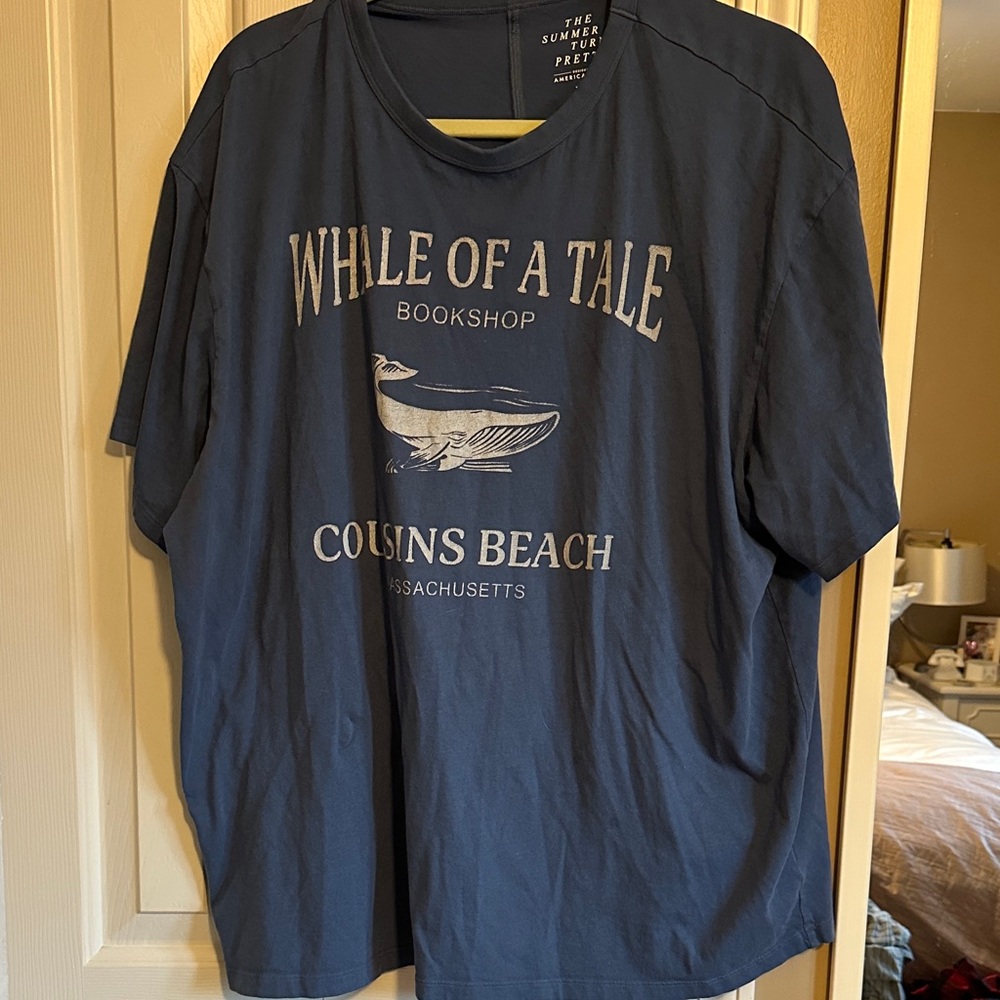 The Summer I turned Pretty x American Eagle whale of a tale t-shirt 2X